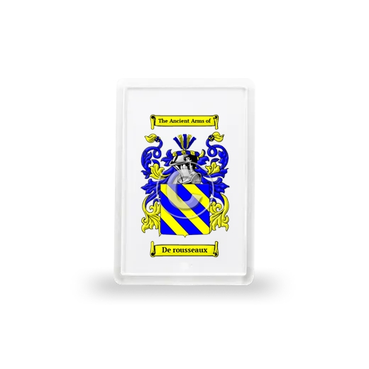 De rousseaux Coat of Arms Magnet